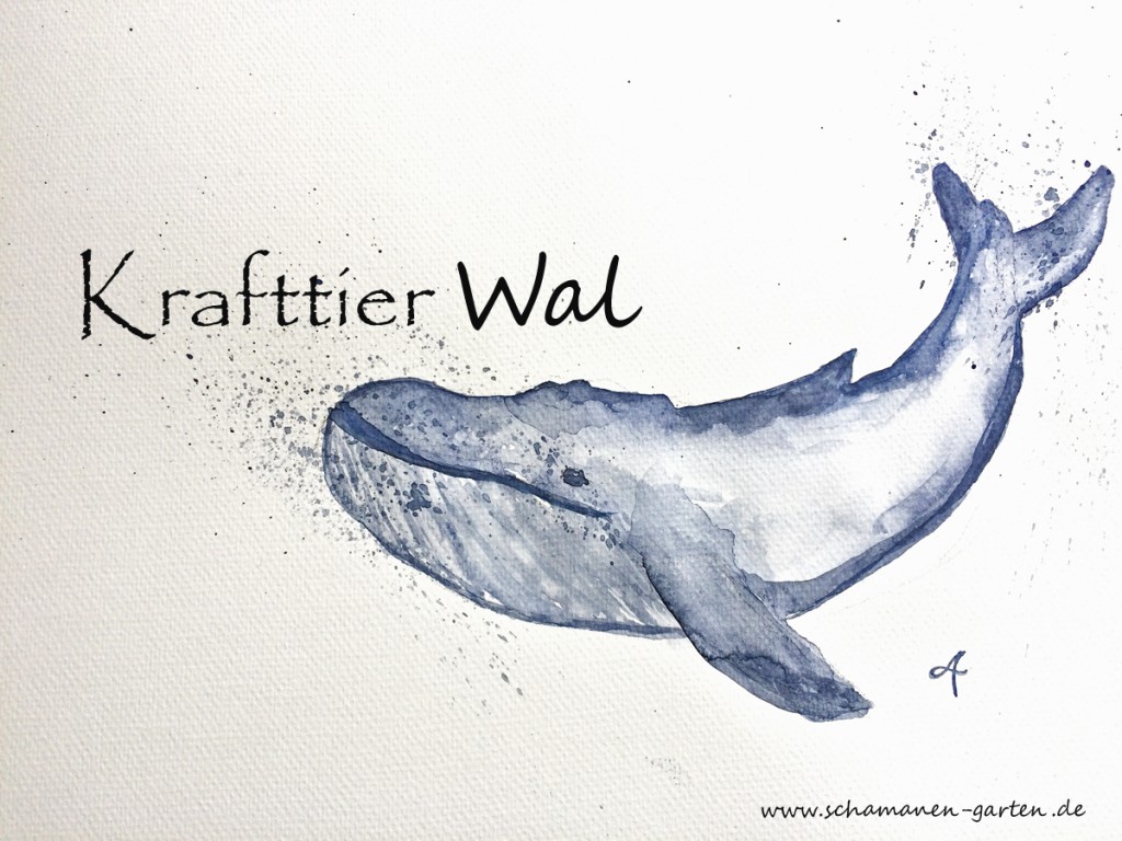 Krafttier Wal