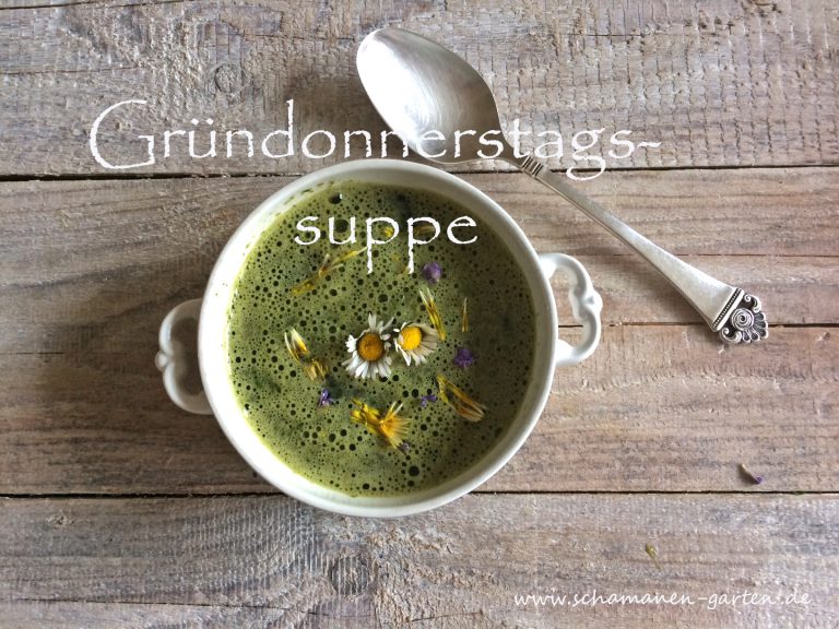 Gründonnerstagssuppe: Neun Kräuter für den Frühling